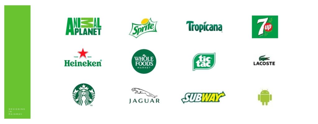 Famous brand that use green in their branding