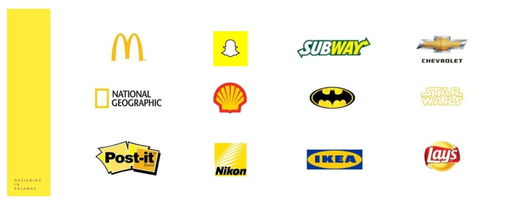 Famous brand that use yellow in their branding