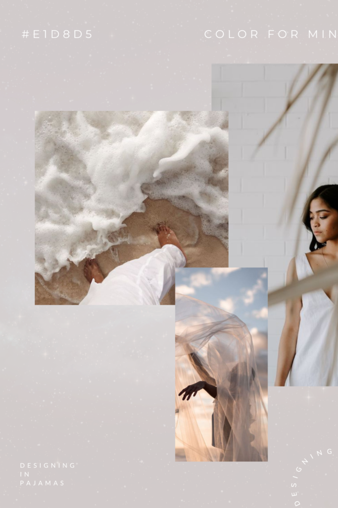 mood board for mindful brands - Lace